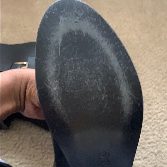 Black Tory Burch Riley Mid Buckle Bootie - Picture 4 of 10